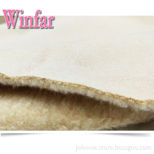 Knit Plush 100% Polyester Polar Fleece Fabric